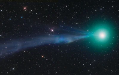 cruc - #kometa #lovejoy sfotografowana 23 grudnia przez astronoma amatora Geralda Rhe...