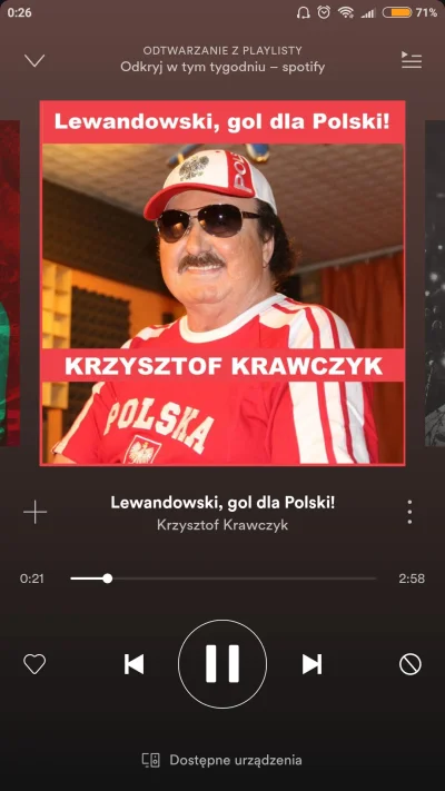 Producent_CO2 - Ładafak spotifaj! Ładafak! 
#krawczyk #spotify #random