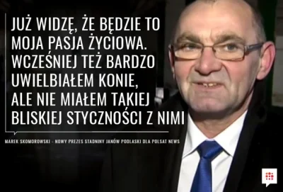 DanielPlainview - Nowy prezes stadniny koni w w Janowie Podlaskim przypuszcza, że od ...