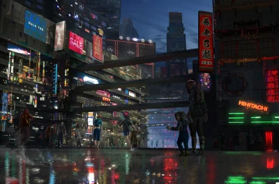 l.....a - Ale bym zaprojektowała takie cyberpunkowe miasto w Chinach takich 乁(♥ ʖ̯♥)ㄏ...