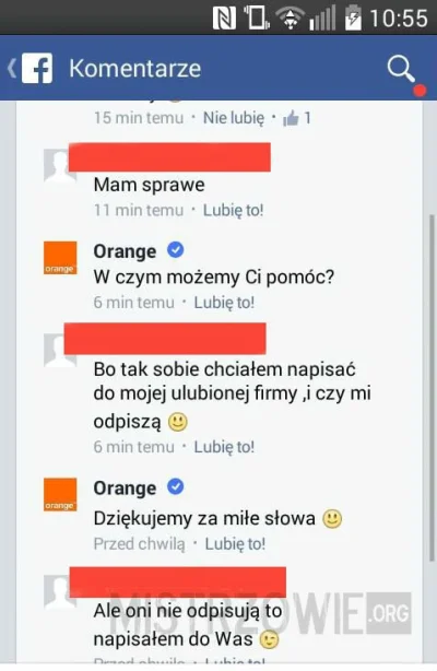MamGlupiNick - #humor #heheszki #humorobrazkowy #orange #telefony #byloaledobre @Oran...