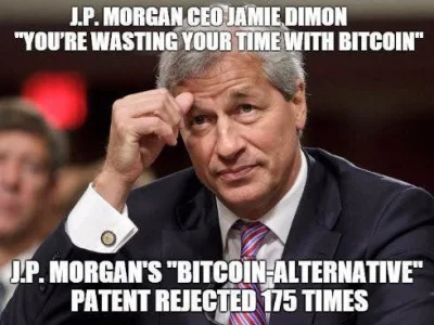 Podniebny - @Podniebny: #kryptowaluty #bitcoin JP MORGAN KUPUJ BITCOINA !!