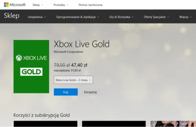 szokrok - Mireczki którym kończy się niedługo subskrybcja Xbox Live:
Na stronie Micr...