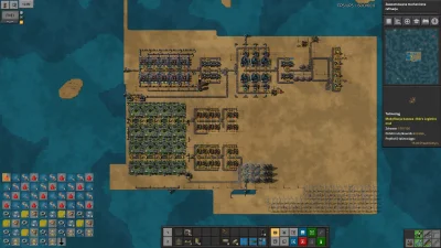 koziolek666 - #factorio z Sea Block na bobach i angelsach dzień piąty.

Postępy nie...