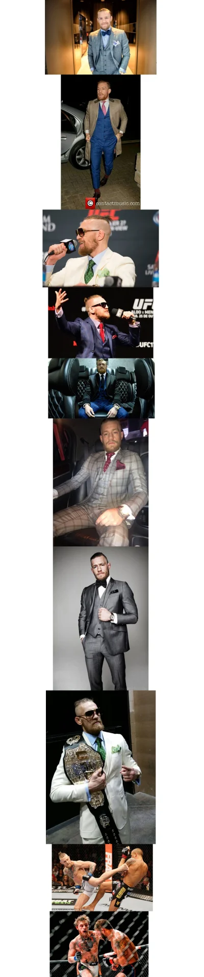 dGustator - Conor McGregor

Czyli doskonale ubrany prawdziwy mężczyzna :) 

Można...