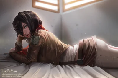 bakayarou - #randomanimeshit #shingekinokyojin #attackontitan #mikasaackerman #animea...