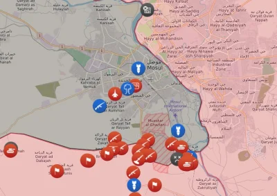 matador74 - Bitwa o zachodni Mosul

kolor czerwony - siły irackie
ciemny - ISIS

...