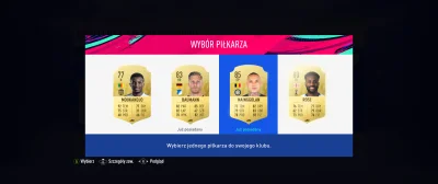 SpiderFYM - SBC to moja pasja.

SBC z piłakrzem do wyboru.
#fut #fifa19