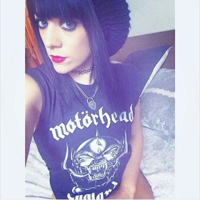 JanuszKrzywonos - #ladnapani #oczyboners #metalgirl #motorhead