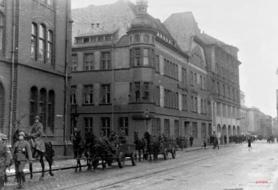 Ex3 - Bydgoszcz 1940 , Początkowy odcinek ulicy Jagiellońskiej - widok w kierunku zac...