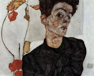 linetoh - 31 października 1918 w Wiedniu zmarł Egon Schiele, austriacki malarz i graf...