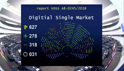 sekurak - Ufff, mobilizacja społeczności i właśnie zakończone głosowanie w parlamenci...