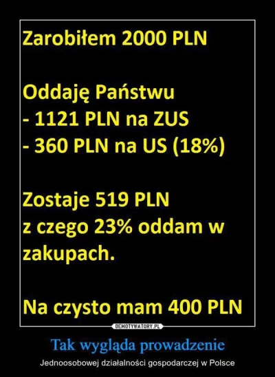 chafer - @Wujek_Mietek: Pokażę ci dlaczego to, co robię ma sens. Oprócz tego, że mój ...