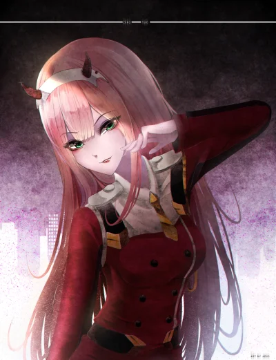 bakayarou - #randomanimeshit #darlinginthefranxx #zerotwo #animeart #