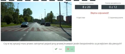 Witeeek - Można parkować bezpośrednio za przejściem dla pieszych?

#prawojazdy #prz...