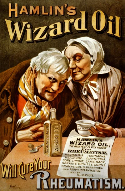 myrmekochoria - Hamlin's Wizard Oil 1890