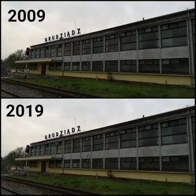 antros - #grudziądz #Kolej #10yearschallenge żródło