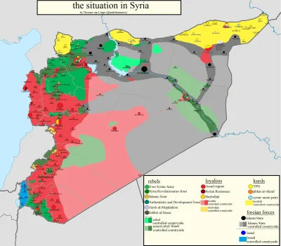K.....l - Obecna sytuacja w Syrii

#syria #mapy #mapporn