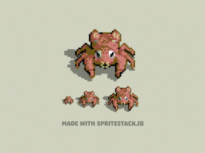 rezoner - Paras zrobiony w SpriteStack.io

#rezogry #gamedev #pixelart #voxele #pok...