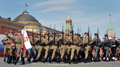 Zircon - 2010, Moskwa. Żołnierze Batalionu Reprezentacyjnego Wojska Polskiego na Plac...