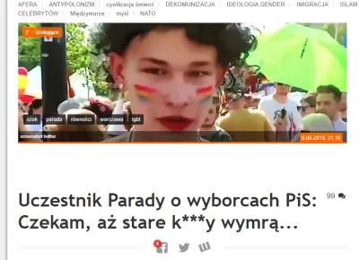 szczamnamlodziez - @gansevudei: marsz tolerancji i miłości;
 geje: