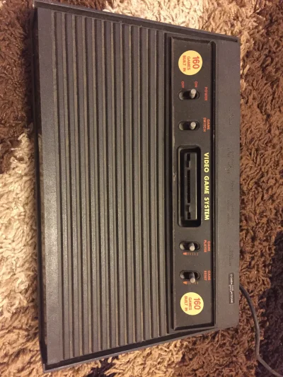 grzes100 - Mirki proszę o odpowiedz. Czy to jest prawdziwe stare Atari? Jak byłem gow...