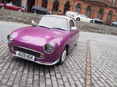 superduck - Dawno nic nie wrzucałem.

Dziś mały śmieszny #nissan #figaro spotkany w...