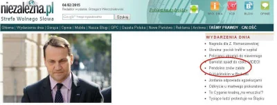 dawajlogin - Co za zjeby piszą w tej niezależnej to się w głowie nie mieści:
WYJECHA...