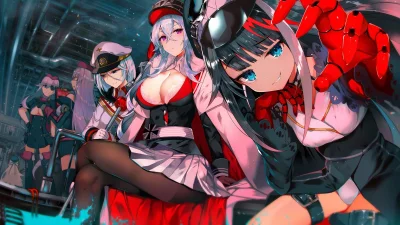 Pewpewpew - #randomanimeshit #azurlane #gneisenau #scharnhorst #tirpitz #z46 #deutsch...