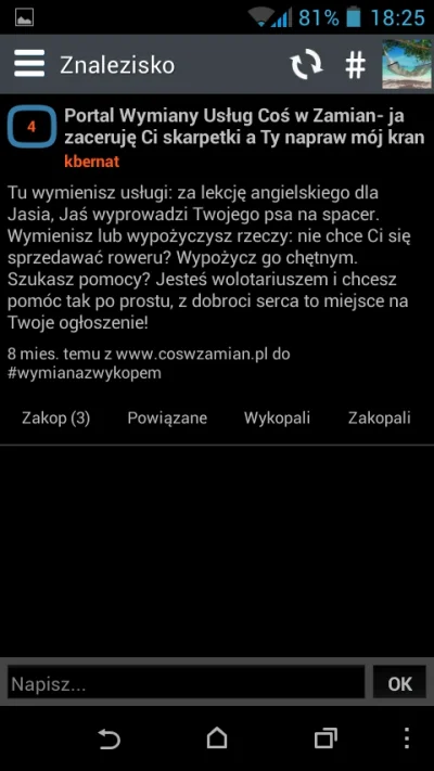 miciek335 - @miciek335: Z tego wykopu konkretnie