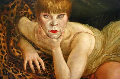 C.....l - Sztuka na dziś:

Otto Dix, Kobieta leżąca na gepardziej skórze (fragment), ...