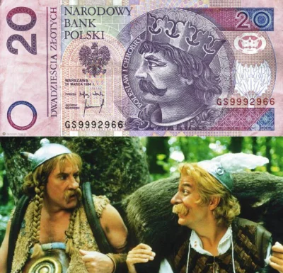 TypowyBaronNarkotykowy - JA JAK BYŁEM MAŁY TO MYŚLAŁEM ŻE TO JEST ASTERIX NA BANKNOCI...