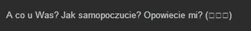 O.....i - @a__s: Dlaczego wyświetlają mi się kwadraciki?