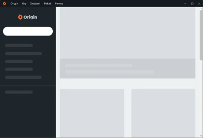 strow - Miał ktoś może taki problem z origin na pc. Od kilku dni nie chce się wczytać...