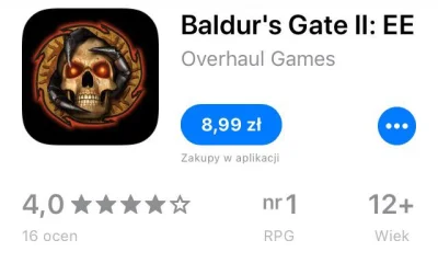 konradoryginalny - Baldur’s Gate II: Enhanced Edition jest w promocji na iOS i Androi...