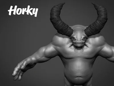 adrianprzetocki - Drodzy Państwo, oto najprzystojniejszy potwór na świecie – Horky! 
...