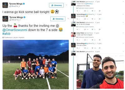ryzu - Tyrone Mings, piłkarz Bournemouth napisał wczoraj na swoim Twitterze, że zagra...