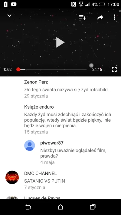 C.....K - ##!$%@? #antysemityzm #neuropa #konserwy #youtube

Komentarze na polskim ...