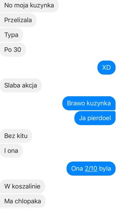 elotreko_ - Gadam ze znajoma poznana na tinderze i mi mówi, ze jej kuzynka 18 letnia ...