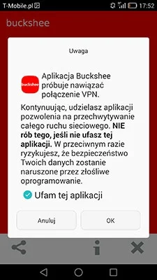 B.....r - Nie ufam, dziękuję, do widzenia. Co ciekawe aplikacja między innymi prosi o...