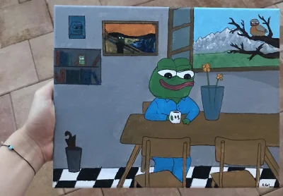 Tzss - Mirkoo jak wam się podoba mój pepe ? 

#pepe #art