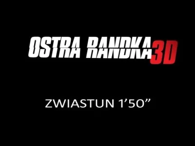 Ficu - Cuda polskiej kinematografii, jeszcze w 3D i chyba oczy i mózg wypala.



#fil...