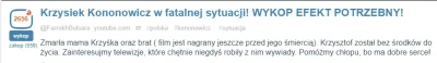 jestemAzor - Czemu jesteście takimi hipokrytami? Kiedyś pomóc chcieliście, współczuli...