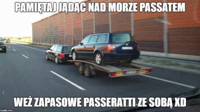 heniek_lancuch1 - Taki widok, powrót znad morza A1 od Trójmiasta #passat #motoryzacja...