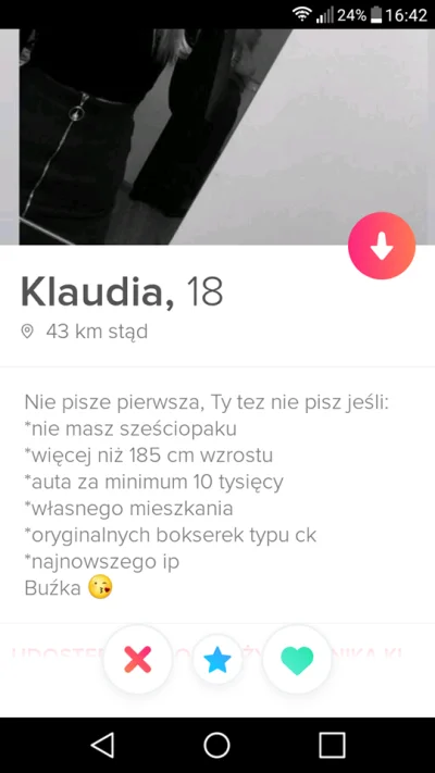 asiom - Pewnie masa chętnych XD
#tinder