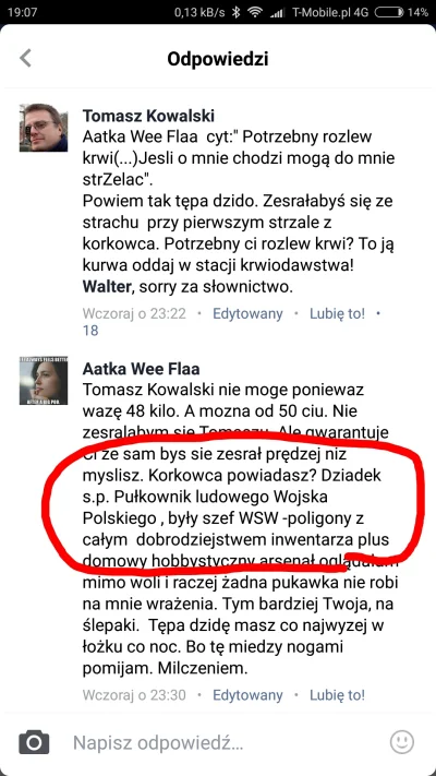 Willy666 - @Vitt_Stwosz: zwykła esbecka progenitura