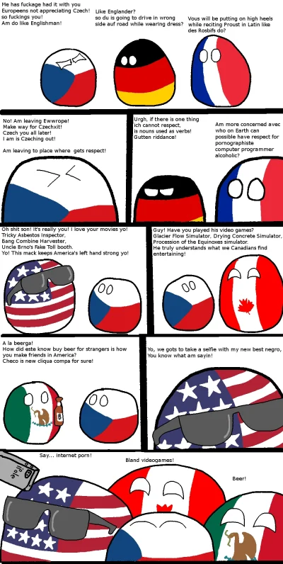 Zalbag - heheszki #polandball #humorobrazkowy #czechy #porno #marihuana #piwo #knedli...