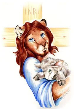 D.....r - Dlaczego #fursona #jezusa to jest lew ?

Oprócz raptor Jezusa który jednak ...