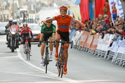 fantomasas - Volta a Catalunya 2015: Maciej Paterski zwycięzcą 1. etapu i liderem wyś...