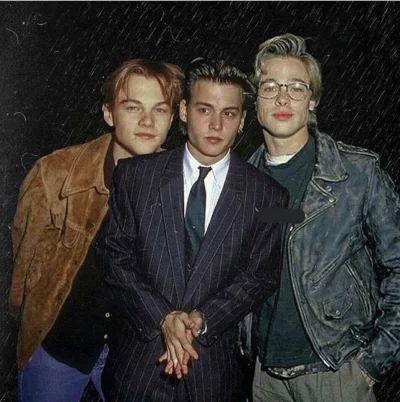 geratius - Leonardo, Johnny i Brad, lata 90.

#kino #hollywood #lata90